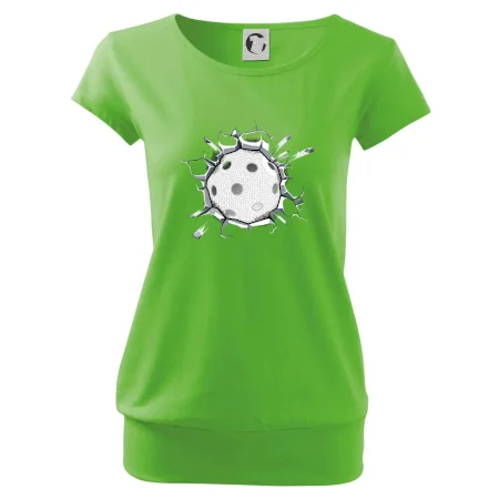 Florbal lopta v triku