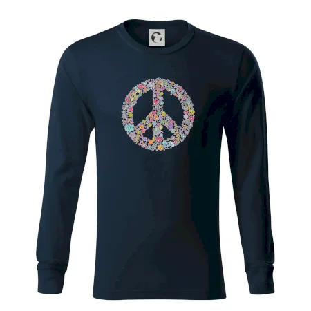 Peace symbol lístočky