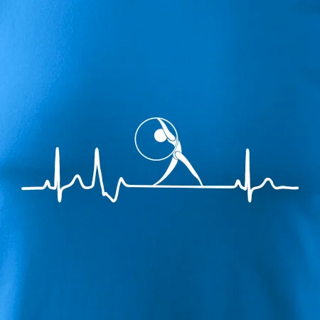 EKG moderná gymnastika obruč