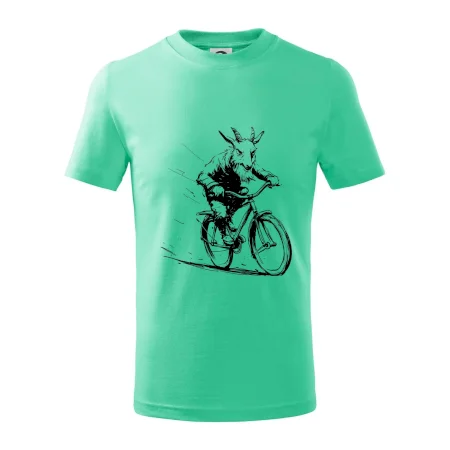 Drsný cap na bicykli