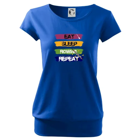 Eat sleep rowing repeat farebné