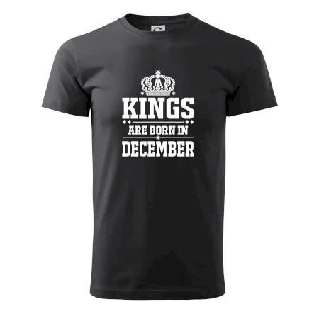 Kings are born in December