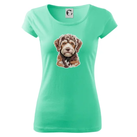 Lagotto romagnolo vyšívaná hlava