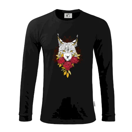 Rys s červenými ružami (Pecka design)