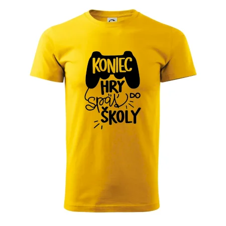 Koniec hry, späť do školy