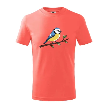 Sýkorka modrinka na vetve