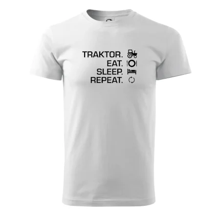 Traktor eat sleep repeat