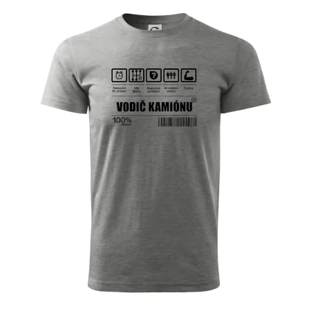 Čiarový kód - Vodič kamiónu