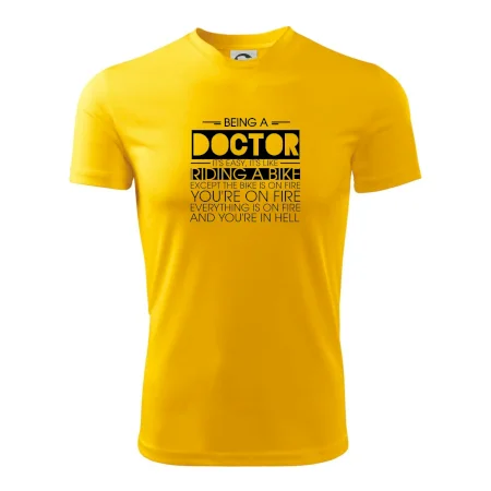 Being a doctor - bike