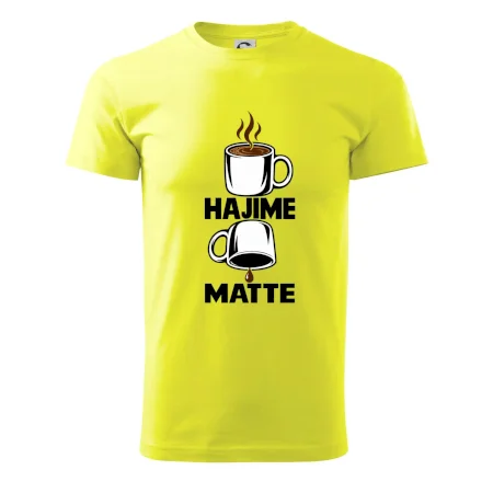 Hajime matte káva judo