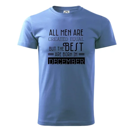 All men are created equal december