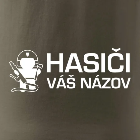 Hasiči postavička - vlastný nápis