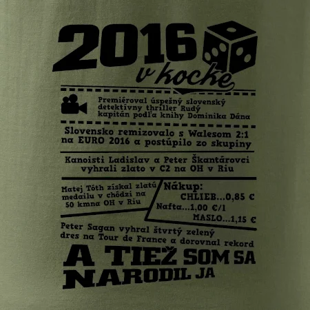 2016 v kocke