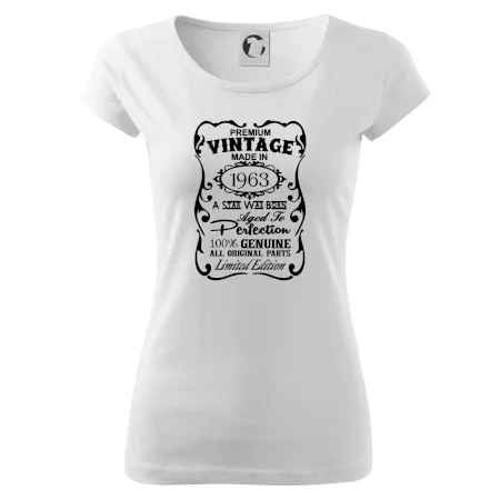 Vintage Etiketa - 1963