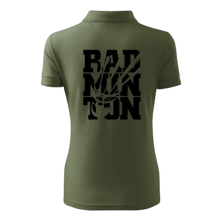 Badminton nápis