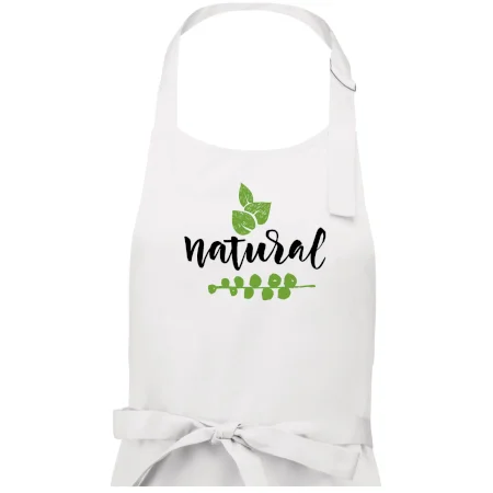 Natural - nápis v listoch