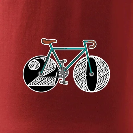 Narodeniny 20 rokov na bicykli