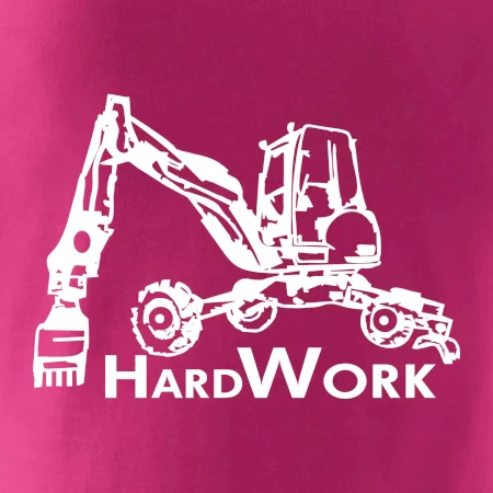 Hard Work kráčajúce rýpadlo