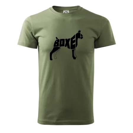 Boxer nápis v tele