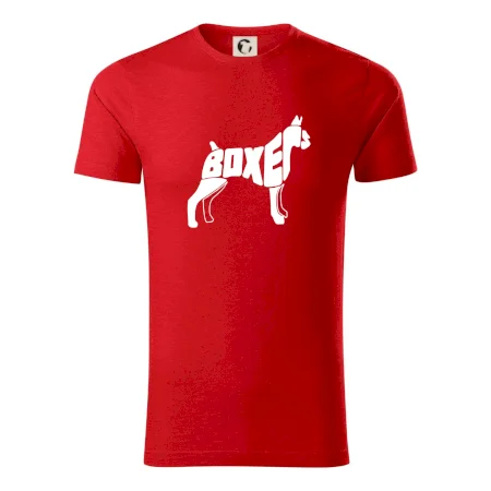Boxer nápis v tele