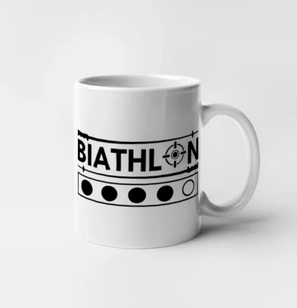 Biathlon terč a hůlky