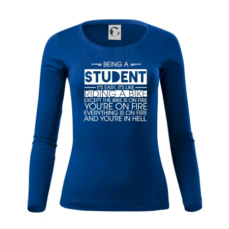 Being a student - bike