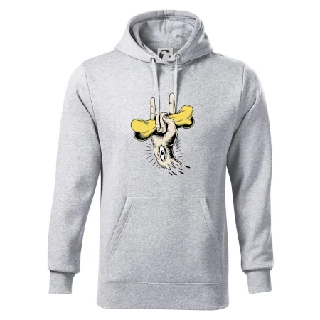 Rocková ruka kosť a oko