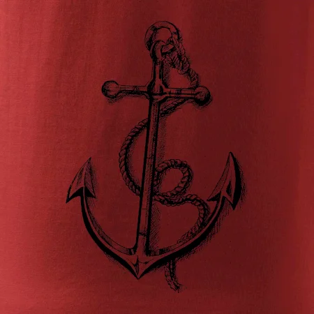 Kotva kreslená ceruzkou