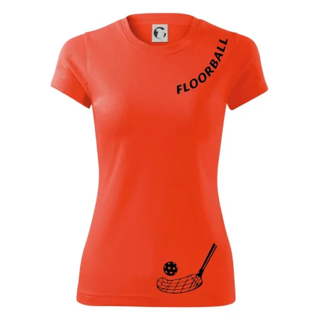 Floorball nápis šikmo