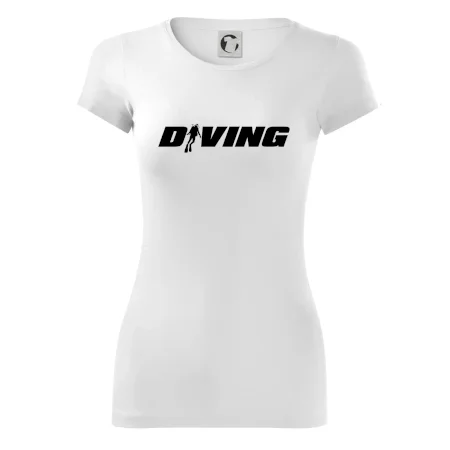 Diving nápis potápač