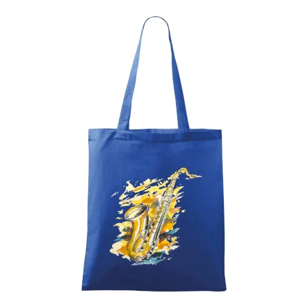 Saxofón maľovaný
