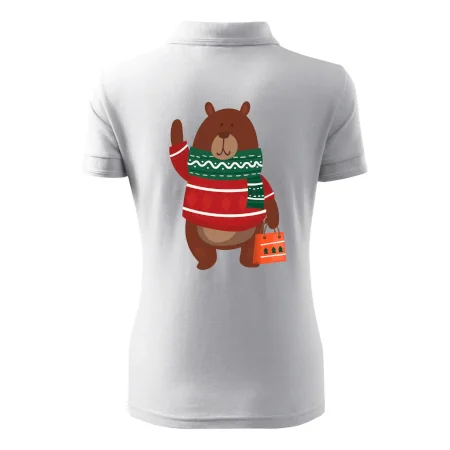 Medveď s darčekom
