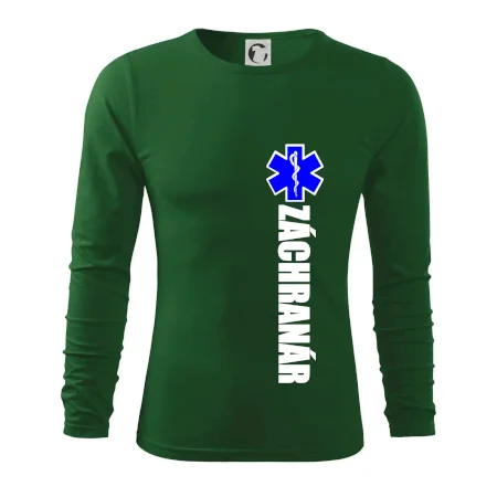 Nápis Záchranár + hviezda