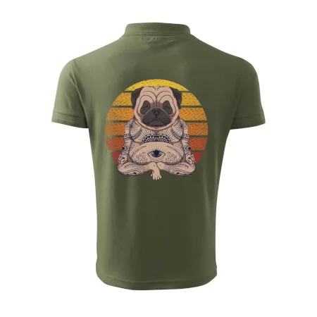 Yoga meditace - pug