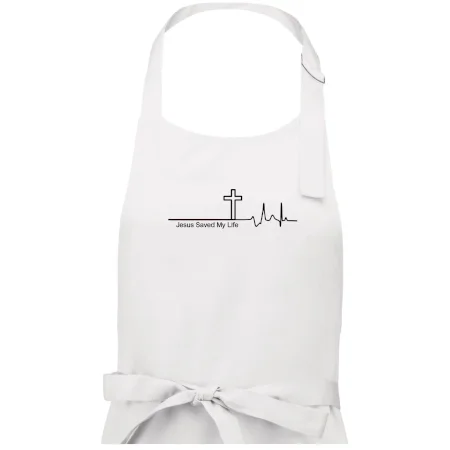 Jesus Saved My Life kríž ekg