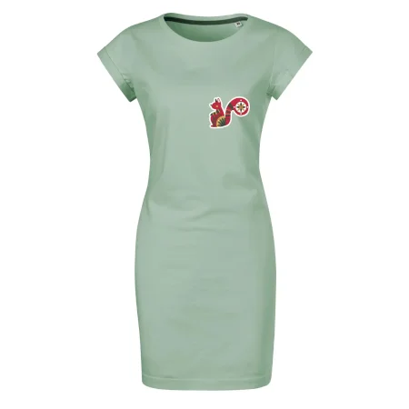 Folklór na prsníku veverička