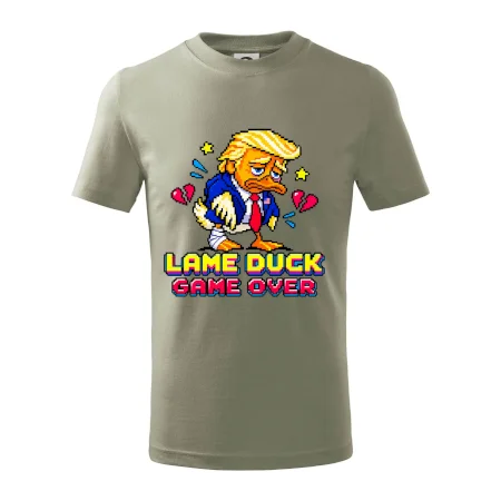 Trump lame duck pixel art game over