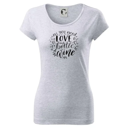 All you need is love and bottle of wine