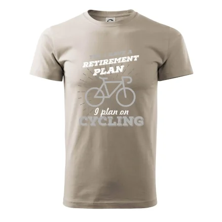 Sivý bicykel - Yes, I have a retirement plan, Aj plan on cycling