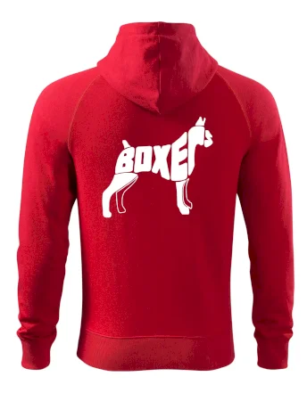 Boxer nápis v tele
