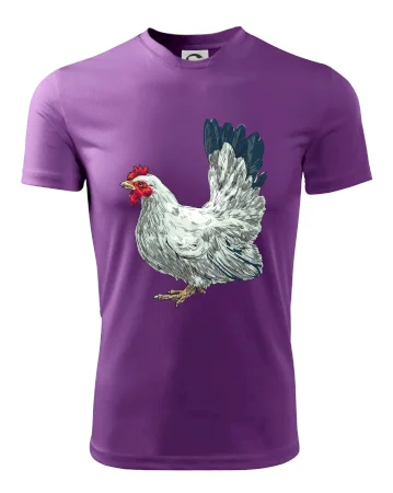 Sliepka kreslená biela