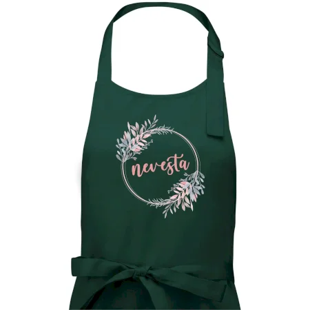 Nevesta kvetinový kruh ružový