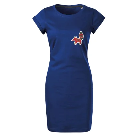 Folklór na prsníku líška