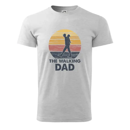 The walking dad - tata s dítětem na zádech