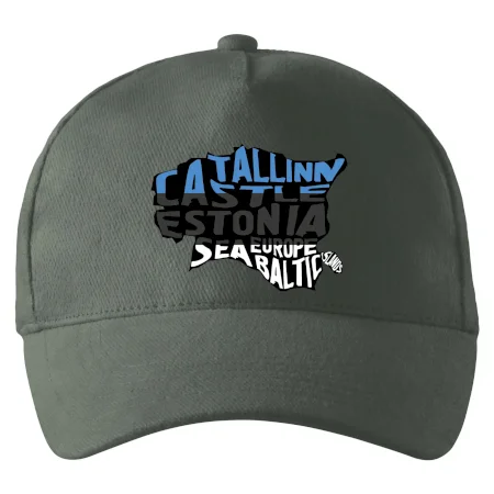 Mapy - názvy miest - Estónsko