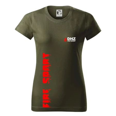 DHZ (oheň, firesport, názov sboru - vlastný nápis)