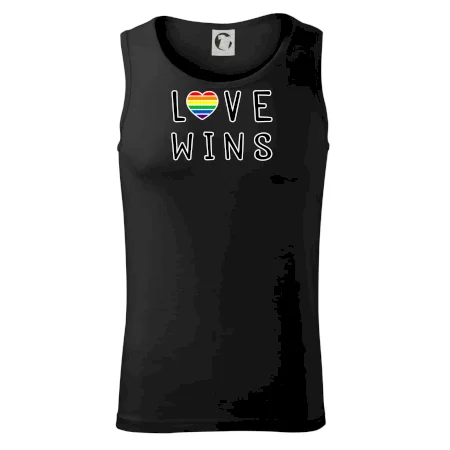 Love wins nápis