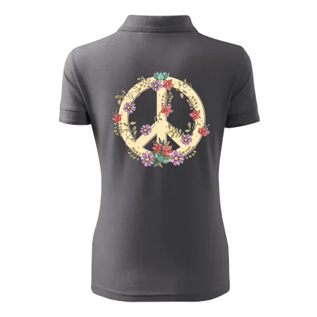 Peace symbol pieskový