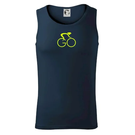 GO - Fluo cyklista malý