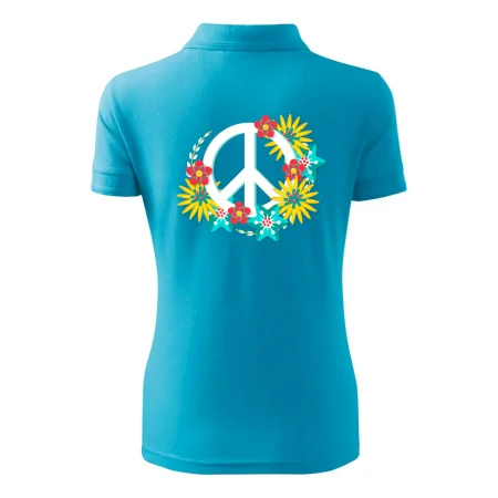 Peace symbol abstraktný